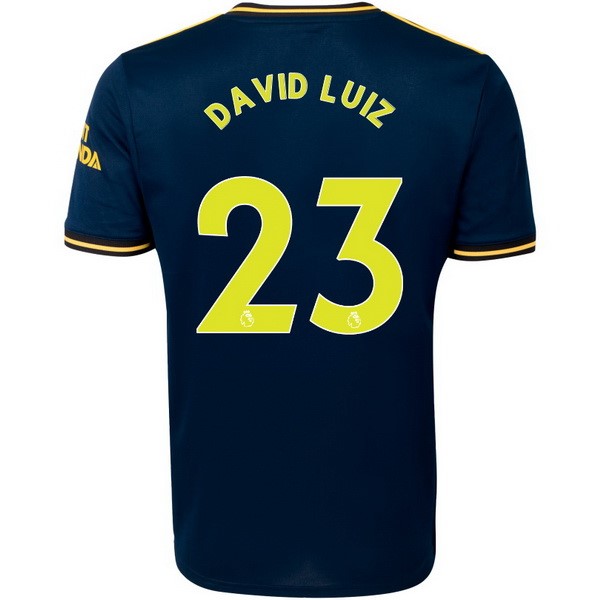 Camiseta Arsenal NO.23 David Luiz 3ª Kit 2019 2020 Azul